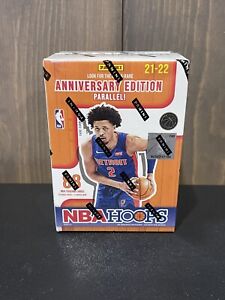 2021-22 NBA HOOPS FACTORY SEALED BLASTER BOX ANNIVERSARY EDITION