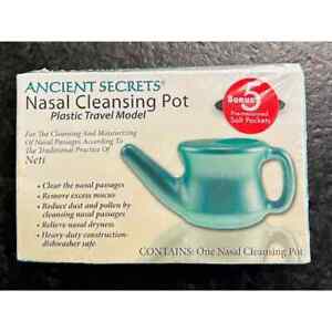New ListingAncient Secrets Nasal Cleansing Pot -- NEW in package