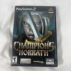 Champions of Norrath (Sony PlayStation 2, PS2, 2004) Complete w/ Manual Tested