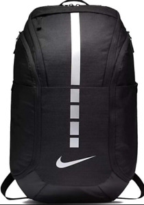 Nike Hoops Elite Pro Backpack Black Metallic Silver.