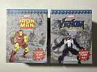 Loot Crate Marvel Iron Man and Venom Comic Standee Figures