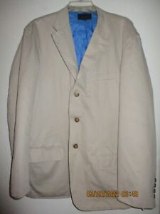 Vintage Men's Faconnable Beige Short Trench Coat (Size XXL) 