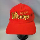 Vintage Bitburger Formula 1 Racing Team Red Hat Cap Snapback F1 90s Formel 1