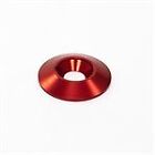 RACING GO KART RED CONICAL WASHER ALUMINUM BODY MOUNT 8MM 5/16 ID 1 EACH ONE