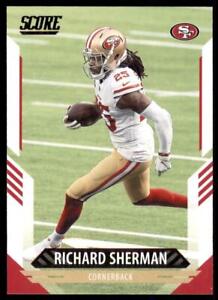 2021 Score Base #275 Richard Sherman - San Francisco 49ers