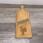 Vintage Wooden Mandolin Vegetable Cheese Food Slicer Grater Shredder Board