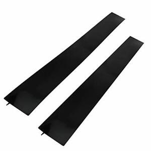 Silicone Crumb Guards And Stove Gap Covers Stove Guard For Spills Black 20.5 Inc