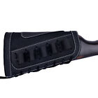 Leather Rifle Buttstock Shotgun Shell Holder Cover For 12GA USA Stock