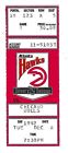 Vintage 12/08/1992 Atlanta Hawks v Chicago Bulls Ticket (Michael Jordan 32 Pts)