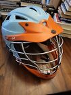 Cascade CPXR Lacrosse Field Hockey LT Blue/Orange Helmet CPX-R