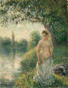 The Bather by Camille Pissarro Art Print