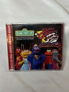 Sesame Street Live Super Grover Ready For Action CD BRAND NEW SEALED Rare OOP