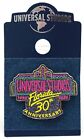 Universal Studios Florida Retro Logo 30th Anniversary Glitter Pin