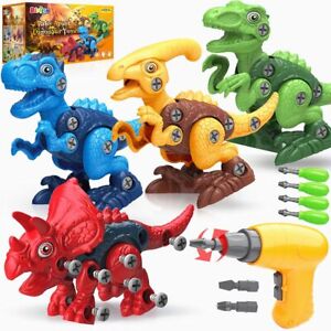 New ListingDinosaur Toys for 3 4 5 6 7 Year Old Boys, Take Apart Dinosaur Toy for Kid 3-...