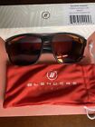 Blenders cobra charming fury matte black /polarizing red sunglasses new in box
