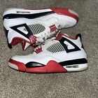 Size 8 - Jordan 4 Retro OG Mid Fire Red NO BOX AND REPLACED INSOLES