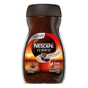 Nescafé Clasico, Dark Roast Instant Coffee Jar, 3.5 oz