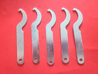 5x Metal Motorcycle Shock absorber C spanner wrench