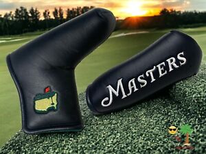 MASTERS Blade Putter Cover Unique Rare Embroidered Large Masters Design / Read