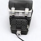 Coach Track Backpack In Colorblock Signature Canvas C2712