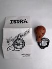 Isoka Mini Flute - Artisan Crafted Wind Instrument with Instructional Paperwork