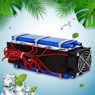 8 Chip DIY Thermoelectric Peltier Cooler Refrigerator Water Cooling System 576w