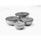 Joseph Joseph Nest Stainless Steel Mixing Bowl Prep and Store 8-Piece Bowl and