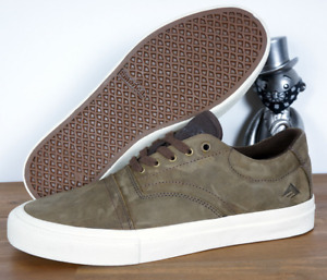 Emerica Skateboard Skate Shoes shoes Colin Provost Provider Brown white 9/42