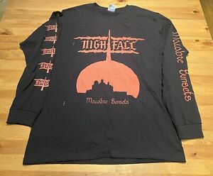 Nightfall Shirt Long Sleeve Death Metal 90s Septicflesh Samuel Mayhem In Flames