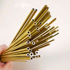 10Pcs Brass Tube Wall Thickness 0.5mm OD 3mm ID 2mm Length 300mm Straight Pipe