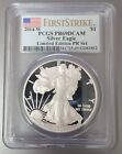 2014 W PROOF SILVER EAGLE PCGS PR69 DCAM FIRST STRIKE FROM LIMITED EDITION SET
