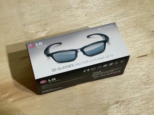 NEW | LG AG-S350 | Active 3D Glasses for LG Plasma TV | Factory Sealed Box