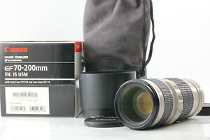 【MINT in Box】Canon EF 70-200mm f/4 L IS USM Portrait Telephoto zoom Lens JAPAN