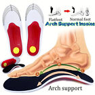 US Orthotic Shoe Insoles Inserts Flat Feet High Arch Support Plantar Fasciitis