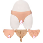 Simulated Silicone Vagina Underwear Panties for Crossdresser Drag Queen Cosplay