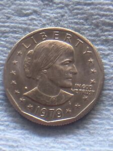 1979 Susan B Anthony Liberty FG - Frank Gasparro ONE DOLLAR U.S. Coin