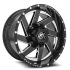22x12 XF Off-Road XF-205 Gloss Black Milled Wheels 6x135/6x5.5 (-44mm) Set of 4