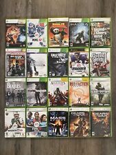 Xbox 360 Video Game Bundle Lot of 20 Games