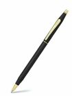 Cross Century Classic Black and 23kt Gold Ballpoint Pen NEW SCHOOL COLLEGE Gift