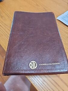 King James Version PTL Club Counsellors Edition Bible Genuine leather 1975