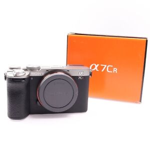Sony A7CR 60MP Digital Mirrorless Camera Body With Original Box + Grip  VM163 TH