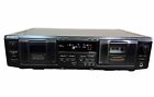 New ListingSony TC-WE435 Stereo Double Dual Cassette Deck Auto-Reverse - Powers On - Parts