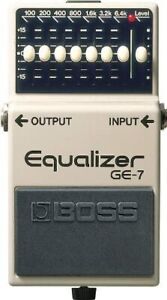Used BOSS Equalizer GE-7 Effector From Japan