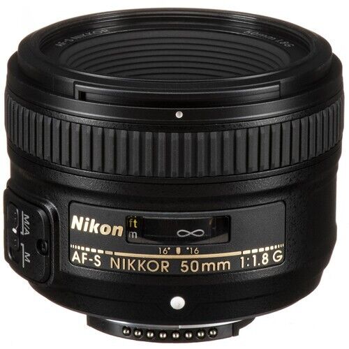 (Open Box) Nikon AF-S FX Nikkor 50mm f/1.8G Auto Focus F-Mount Lens