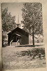 1950s CHAPEL at WALTHER LEAGUE CAMP, MILFORD IOWA RPPC POSTCARD Vintage