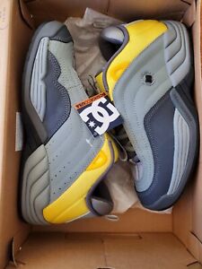 DC Shoes Williams OG Men's US 10 Grey/Yellow, Brand New With Box