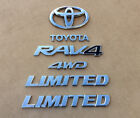 06-12 Toyota RAV4 4WD Limited Emblem Tailgate Liftgate Door Logo Badge Set OEM