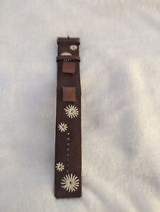 womens fossil Leather Watch Band