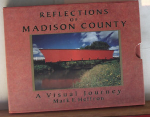 Reflections of Madison County  by M Heffron  with slipcover hardcover