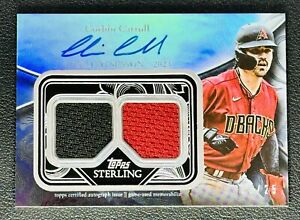 New Listing2024 Topps Sterling - Sterling Seasons #SSAR-CC Corbin Carroll 3/25 Patch Auto